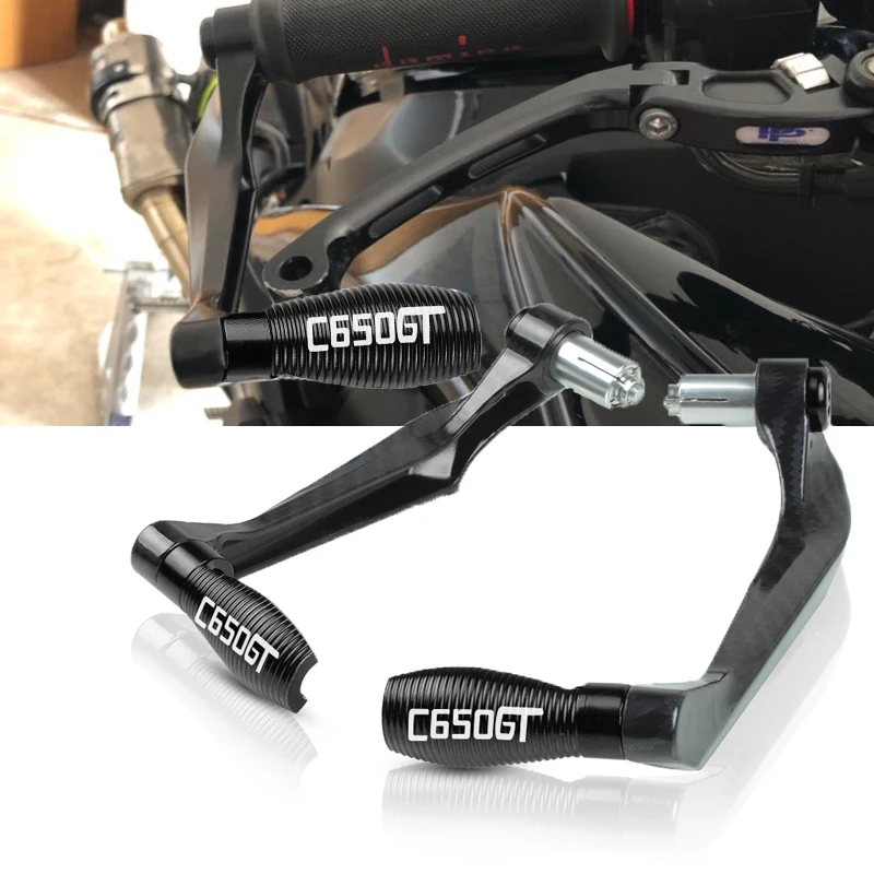 

Universal 7/8" 22mm CNC Aluminum Motorcycle Handlebar System Brake Clutch Lever Protector Hand Guard FOR BMW C650GT