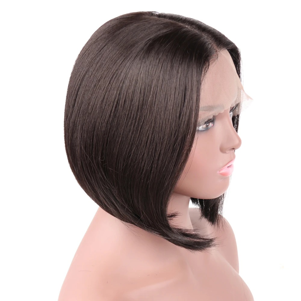 ONYX Synthetic Wig 10 Synthetic BOB Wig Straight Hair Wig Lace/NO-Lace Wig Natural Color Afro High Temperature Hair for Women