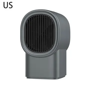 

Mini Desktop Fan Heater Ceramic Fast Heat Handy Super Quiet Electric Warmer 500W Portable Heater For Home Office EU/US Plug