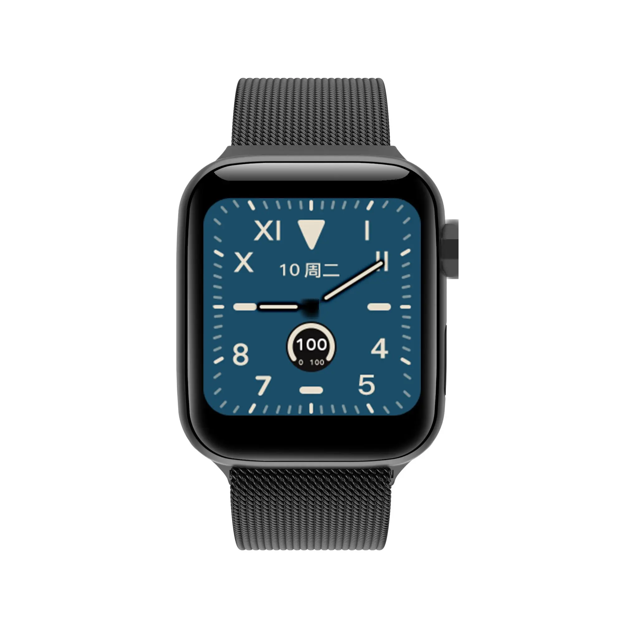 Bluetooth 4,0 W68 смарт-браслет 1,5" ips полный сенсорный экран для сердечного ритма телефон умные часы будильник Совместимость для Ios Android часы - Цвет: steel black