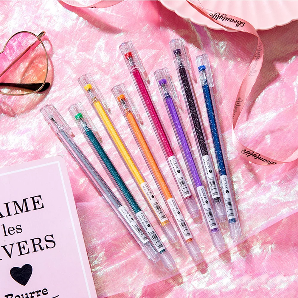 

1 Pcs 1.0mm Kawaii Discolored Colorful Pen Flash Ink Highlihters Painting for Hand Account Art Markers Pen Stationery