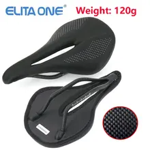 ELITA ONE – selle de vélo en cuir ultralégère, assise en carbone, 120g