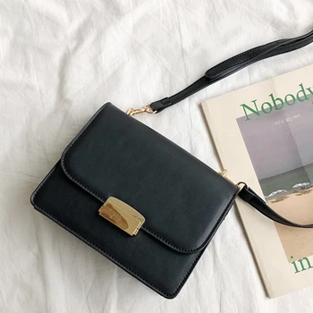 

Women's Designer Luxury Crossbody Handbag 2020 Fashion New High Quality PU Leather Women Handbags Solid Shoulder Messenger Bag