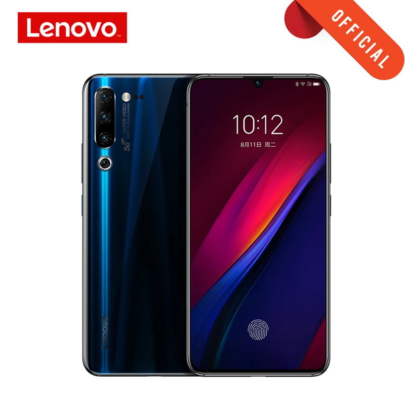 Мобильный телефон lenovo 5G с глобальной прошивкой Z6 PRO 8 Гб 256 1080*2340 OLED экран 48