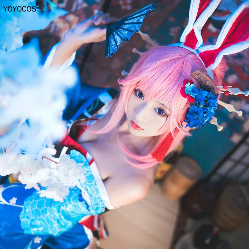 Женский костюм для косплея YOYOCOS DokiDoki R Honkai Impact Yae Sakura Kinmono 3| |