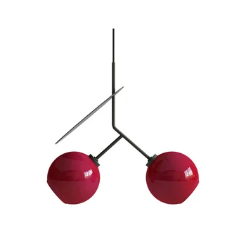 

Modern Iron Glass Pendant Lights Nordic Hanging Pendant Lamp for Dining Room Living Room Bedside Bedroom Loft Hanging Lights