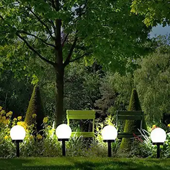 

Garden Path Yard Road Light LED Lamp With Solar Panel Waterproof High Quality