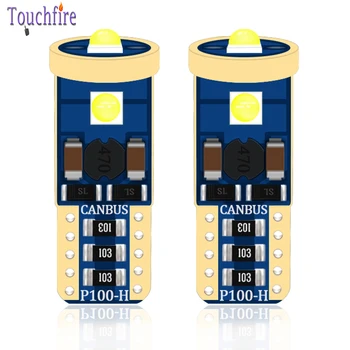 

2PCS T10 W5W 194 Canbus Car Bulb 3030SMD 3LED Clearance License Plate Auto Reading Parking Dome Map Position Auto Light 6000K