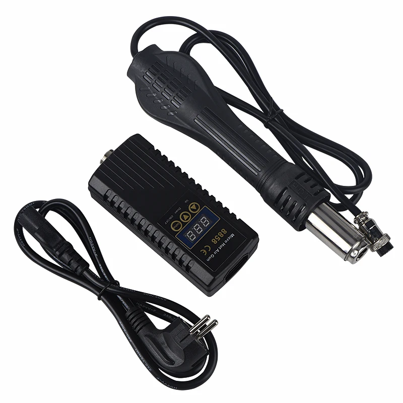 Hot air gun,soldering station,heat gun,mini hot air gun JCD Hot Air Gun 8858 Micro Rework Soldering Station LCD Digital Hair Dryer For Soldering 220V 750W Heat Gun Welding Repair Tools