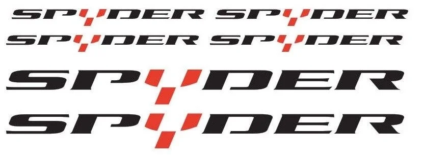 

For 6 CAN-AM SPYDER STICKER DECAL 13'' AND 6''