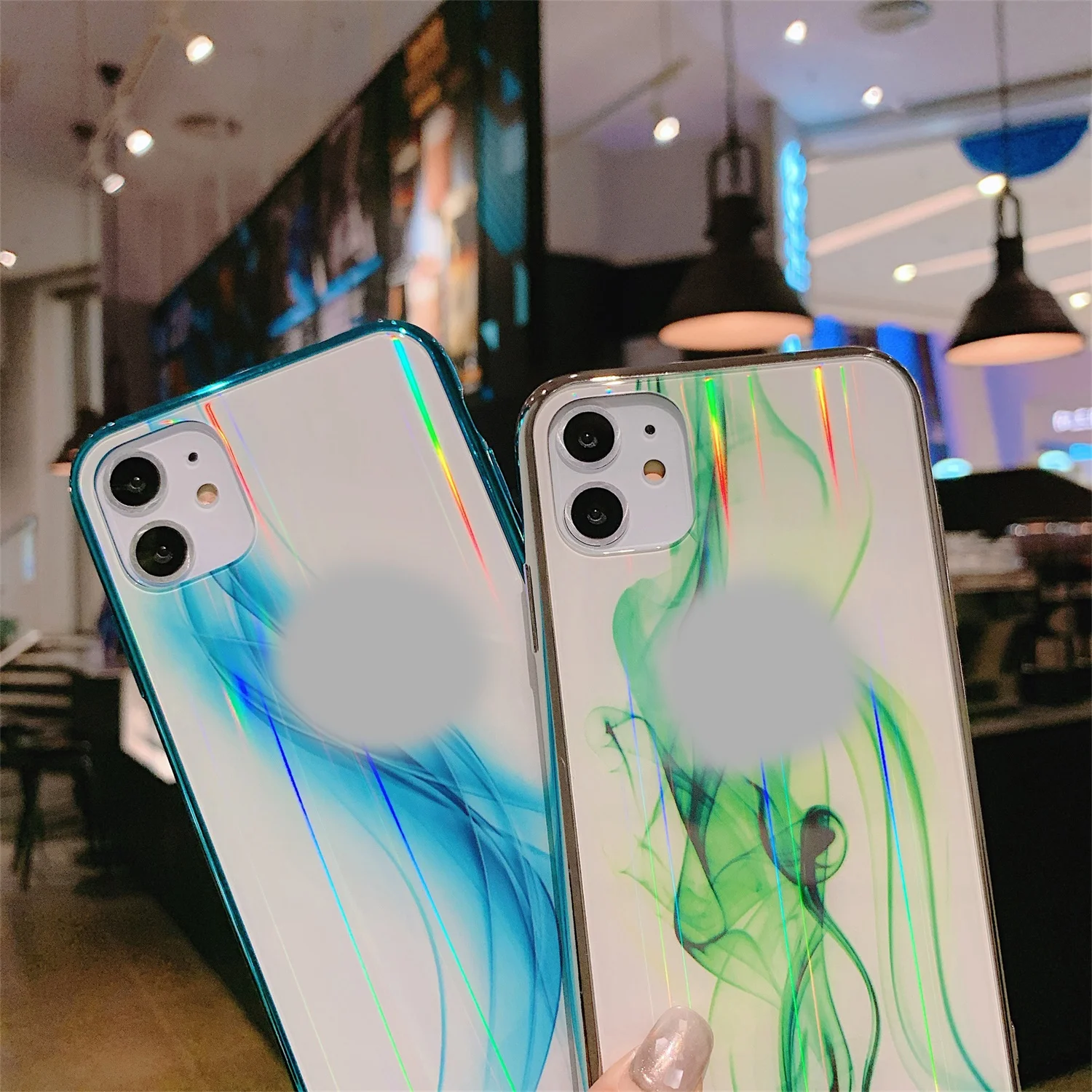 LISCN стекло защитный чехол для телефона для iPhone 11 Pro Max XR XS MAX X Закаленное Стекло разноцветный чехол для iPhone 7 8 6 6splus