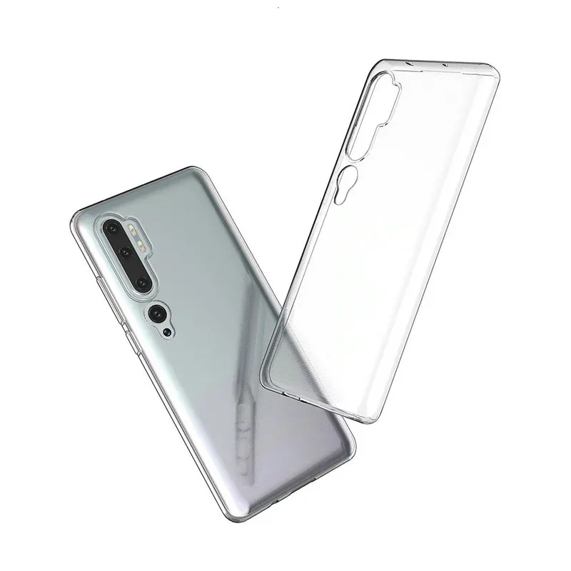 Прозрачный силиконовый чехол для Xiaomi Mi Note 10 Note10 Pro 128 ГБ 256 мягкие чехлы телефонов |