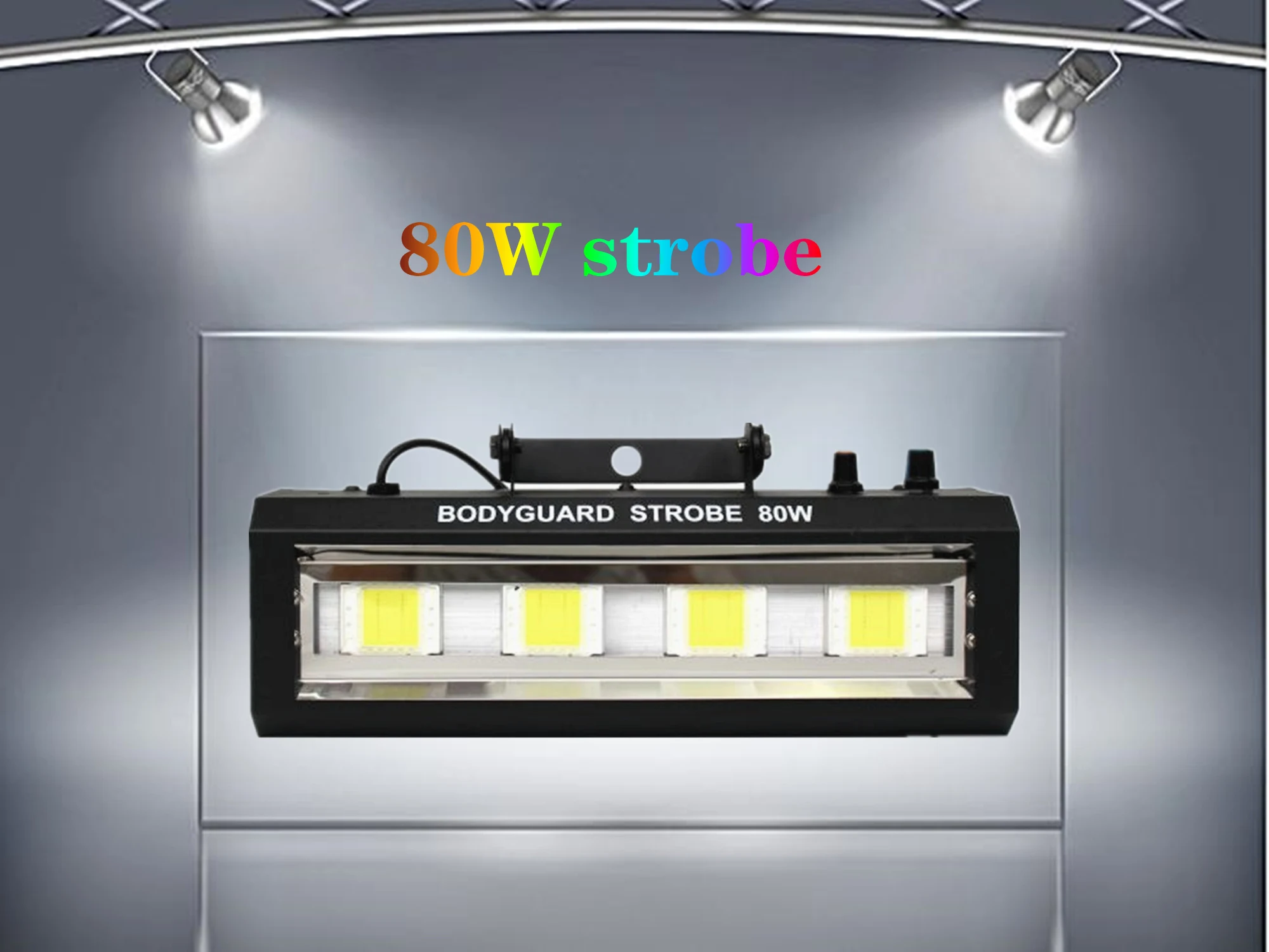 

80 Вт RGB светодиодный мерцающий светильник для DJ диско для выступления вечерние праздничные Свадебные Рождественская KTV