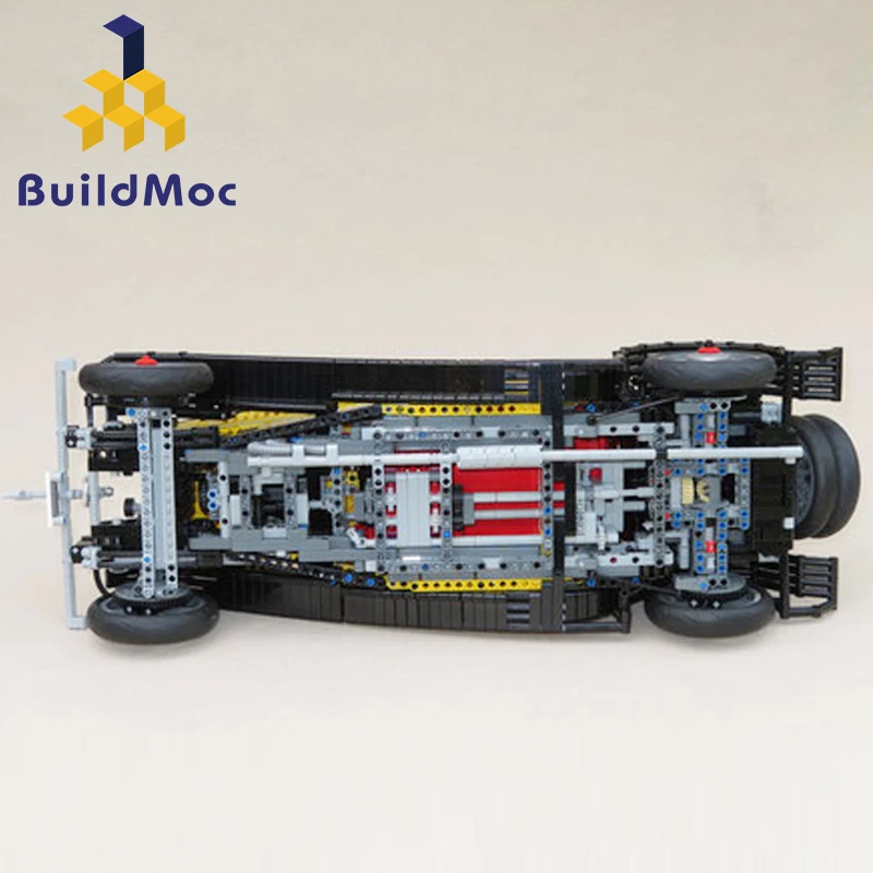 Конструктор BulidMOC 50T Technic гоночный автомобиль классическая модель автомобиля