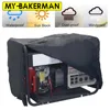 3 Size Generator Cover Windproof Protective Cover Waterproof Oxford Cloth Multipurpose Cover Engine Hood Protection Black 1