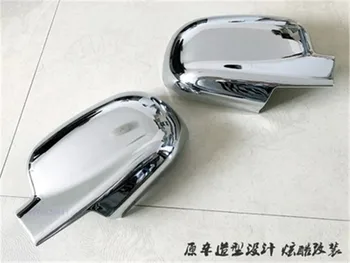 

ABS Chrome Rearview mirror cover Trim/Rearview mirror Decoration For 2006-2012 Hyundai Santa Fe ix45 Car styling