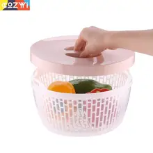 Многофункциональный бытовой пищевой контейнер с дренажной корзиной двухслойный пищевой холодильник контейнер для хранения