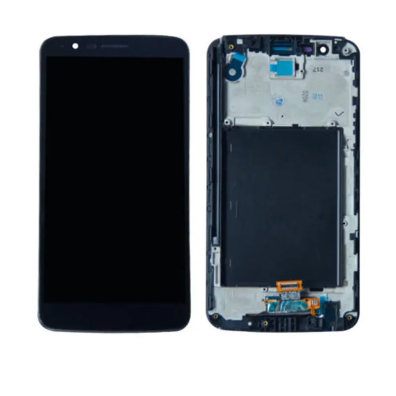 

Top quality For LG Stylo 3 K10 Pro M400 LS777 LCD Display Touch Screen Digitizer Black No/with Frame