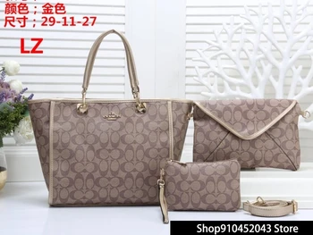 

Women's Totes Luxury Designer Brand COACH Handbag High Quality Shoulder Bags Women Messenger Bag Bolsa Feminina Handbags CO46