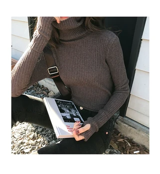 

LMQ NEW Women Sweaters 2020 Autumn Winter Tops Korean Slim Women Pullover Knitted Sweater Jumper Soft Warm Pull Femme