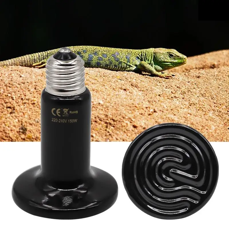 Reptile Ceramic Heater 150w Ceramic Infrared Light Bulb Ceramic Pet