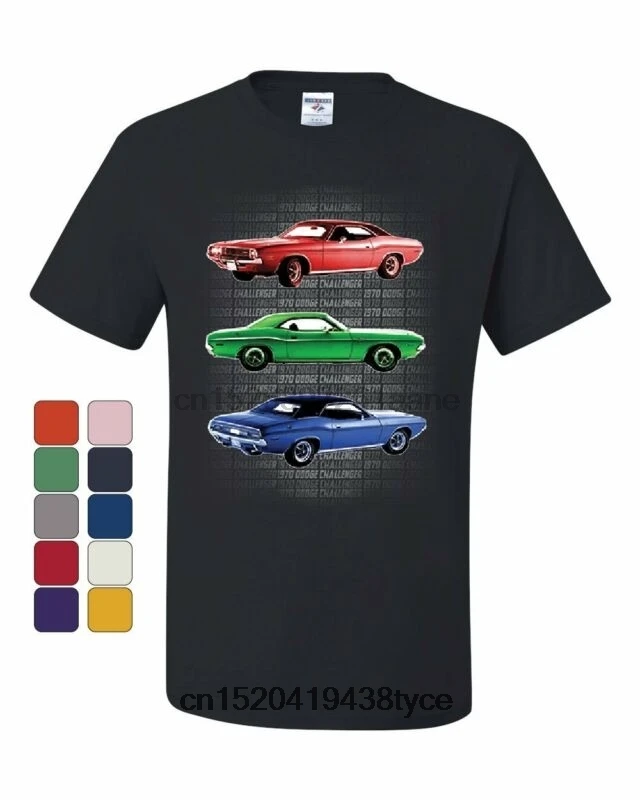 Men t shirt 1970 Dodge Challenger T-Shirt 1st Gen T A Classic Muscle Car Tee Shirt tshirt women |