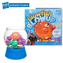 Hasbro Blowfish Blowup игра для детей в возрасте 4 лет и выше хорошо для детей, чтобы узнать и играть помочь улучшить сотрудничество способность дошкольного
