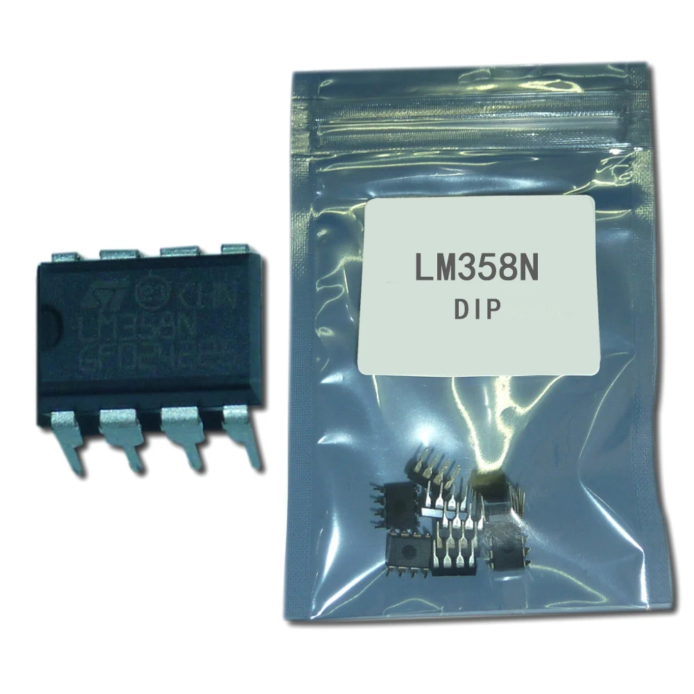 20 шт./лот LM358 LM358N IC Chip DIP8 линейный контрольно измерительный буфер Рабочий