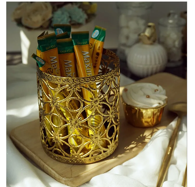  Tobs cake stand gold lollipop holder cake stand Makeup brush Storage wedding cake tools home decora