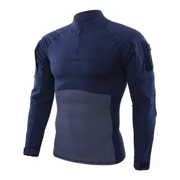 

Military shirt man attack tactics camouflage U.S. army T-shirt paintball long-sleeved shirt