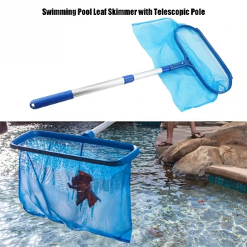 

Pool Net Net Pool Rubbish Cleaning Net Leaf Skimmer Net Rake Leaf Skimmer Net With Telescopic Pole For Pools Baths Accessories