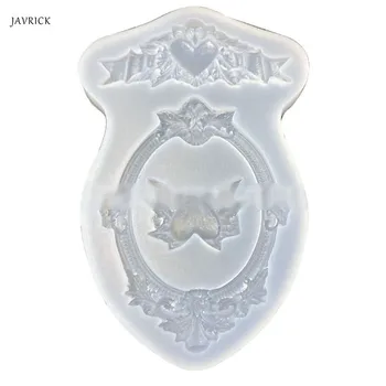 

DIY Photo Frame Heart Keychain Pendant Resin Molds Slilcone Picture Custom UV Resin Molds Jewelry Making Tools Art Craft