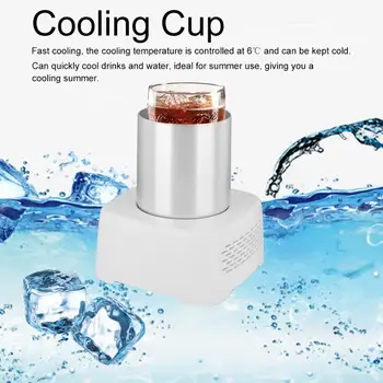 

Household Drink Water Quick Cooling Appliance 28W Refrigeration toos for Home Kitchen Use 110-240V Refrigeration Base
