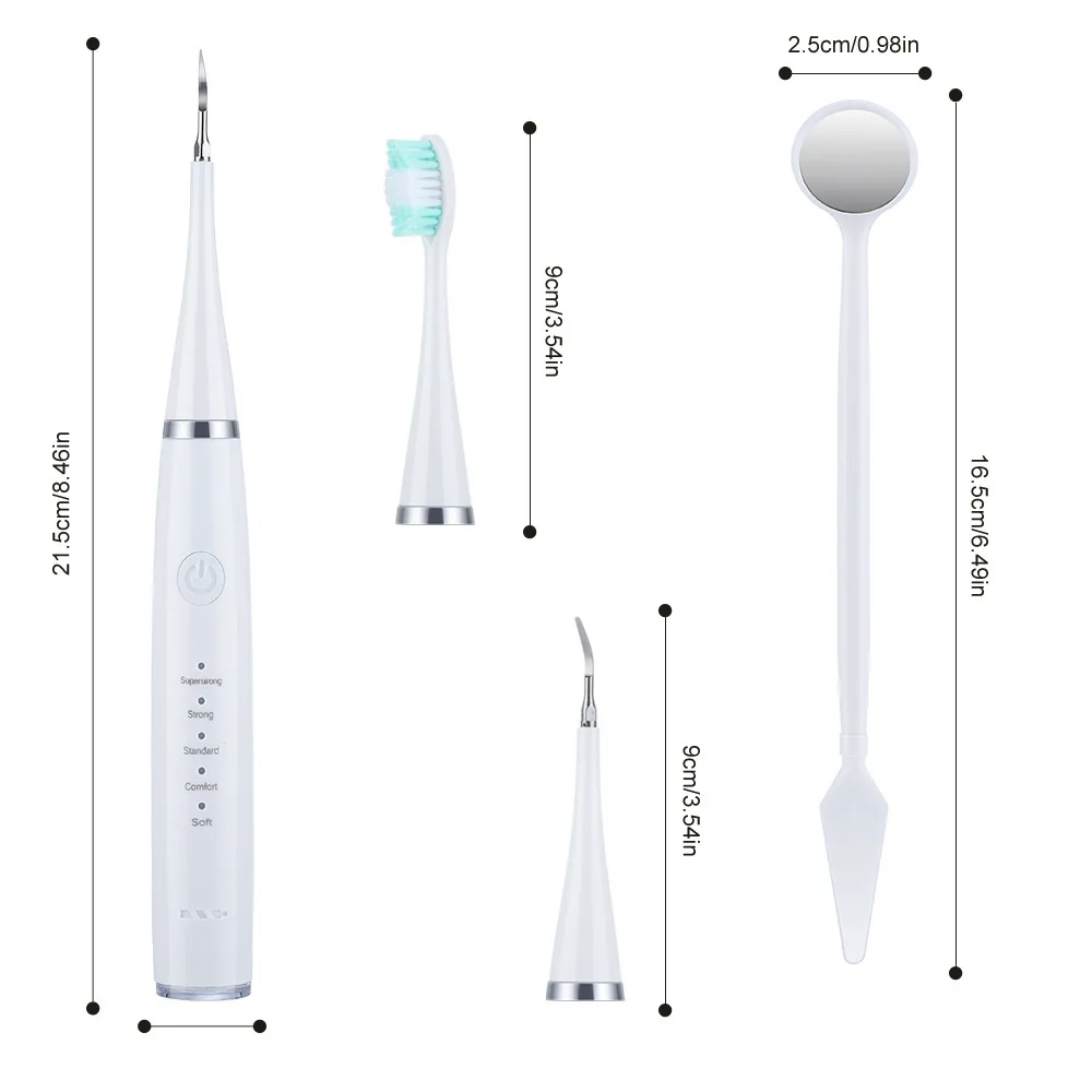 Ultrasonic Electric Toothbrush Oral Care Removal Of Dental Calculus Household Multifunctional Electric Teeth Dental Cleaner USB