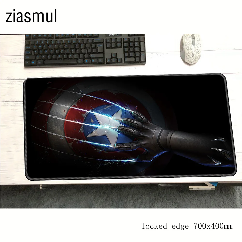 S. H. I. E. L. D коврик для мыши 700x400x2 мм Коврик для компьютерной мыши Мстители игровые аксессуары Лидер продаж Коврик для мыши Клавиатура Игры Геймер