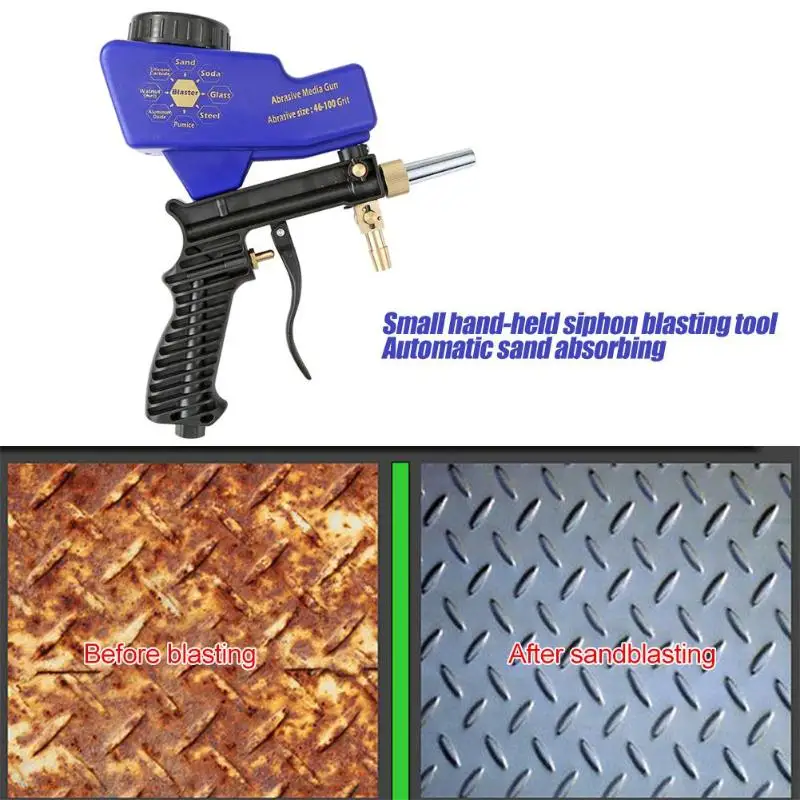 

Pneumatic Siphon Sandblasting Gun Small Sand Blasting Rust Blasting Device