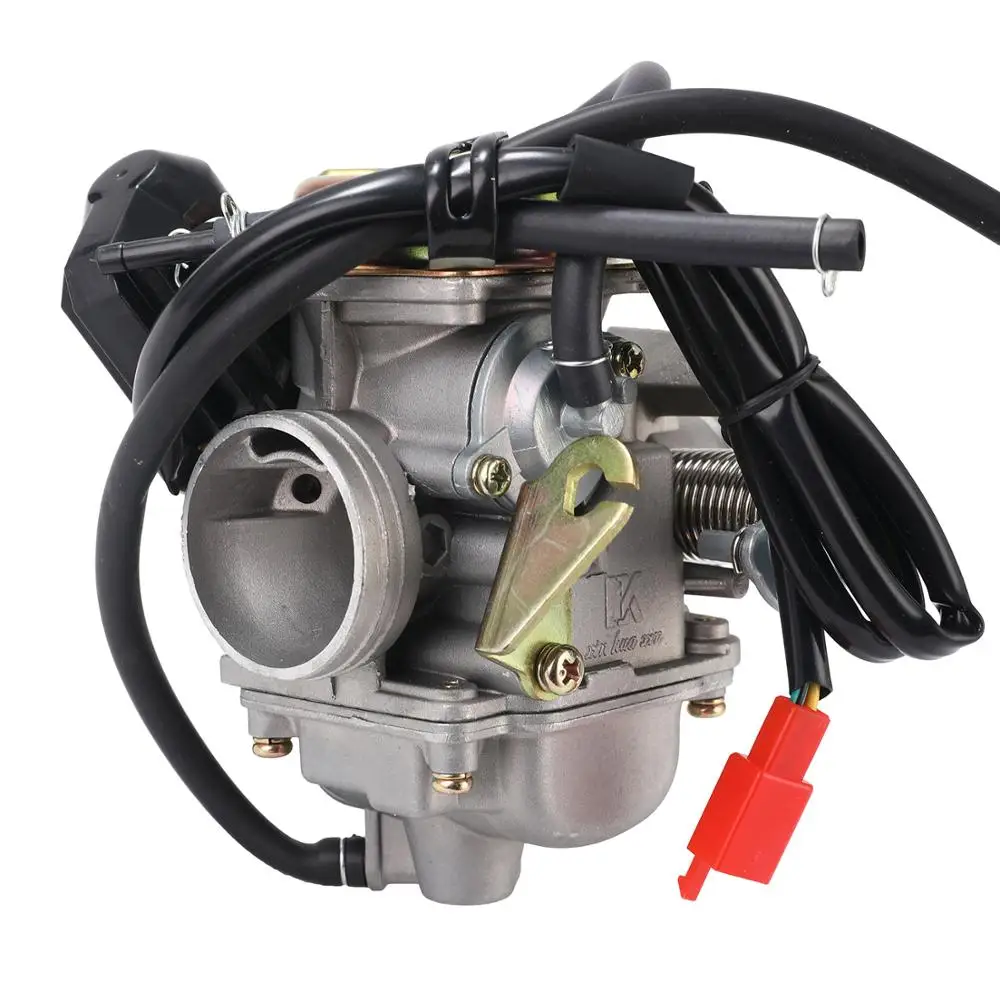 Motorcycle carburetor GY6 125cc 150cc PD24J fuel system for ATV Kart Scooter motocross