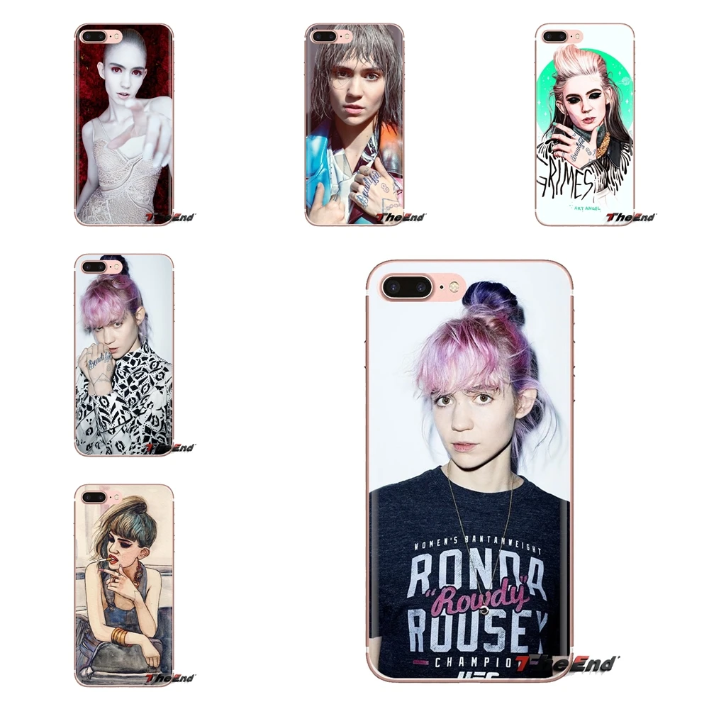 Grimes Soft Transparent Shell Covers For Huawei Mate Honor 4C 5C 5X 6X 7 7A 7C 8 9 10 8C 8X 20 Lite Pro |