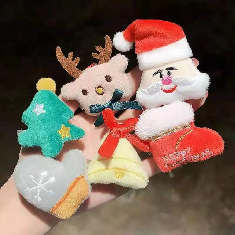 Christmas Pin Hairpin Clip Hair Hairband Barrette Headdress Accessories Beauty Styling Tools Holiday Gift |