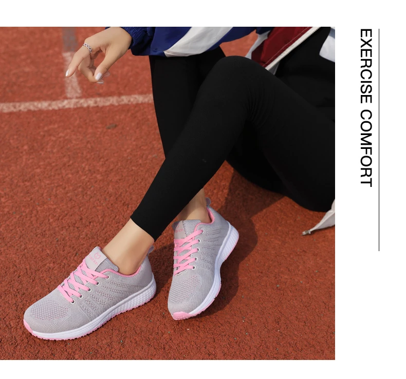 Брендовая Женская теннисная обувь; zapatos mujer; дышащие кроссовки на плоской подошве; уличная спортивная обувь для фитнеса; chaussures femme