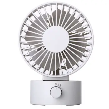 

Hot 3C-Mini Portable Quiet Usb Desk Fan Home Office Electric Oscillating Table Cooler Top Selling(White)