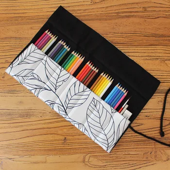 

Korean Roll Pencil Case School Big Penal for Girls Boys Pencilcase Large 36/48/72 Holes Pen Bag Cute Cartridge Stationery Kit