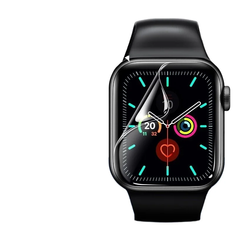 Пленка для часов Apple watch 4 / 5/SE мембрана IWATCH6/7 изогнутая полноэкранная крышка