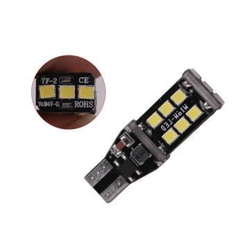 

Parts LED Headlight Accessories 2pcs Canbus Backup Reverse Light T15 W16W