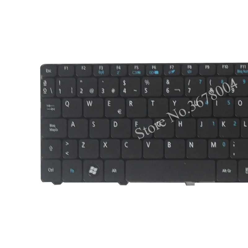 SP для acer Aspire One 522 533 532G AO532h 532H 521 AO522 D260 D270 испанская клавиатура для ноутбука
