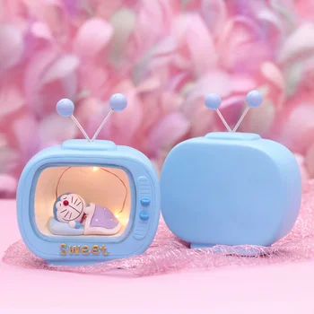 

Small Dingdang cat resin Nightlight tabletop ornament