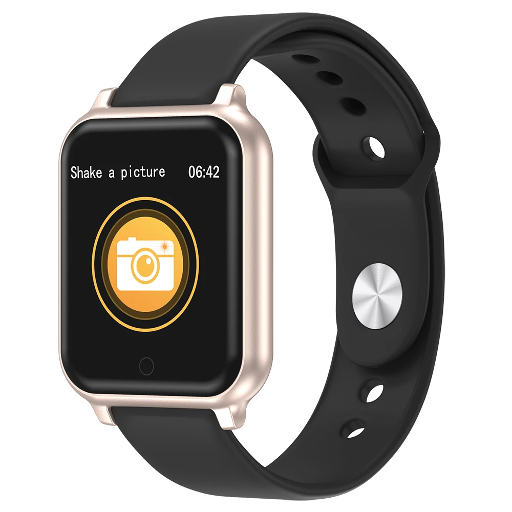 

Anfoos Blood Pressure Heart Rate Monitor Smart Watch IP67 Waterproof Sport Smart bandFitness Trakcer Watch Men Women Smartwatch