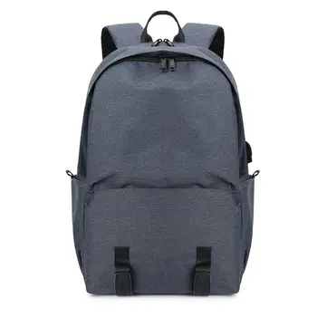 

High Quality New Oxford Men Anti-Theft Travel Backpack USB Port Shoulder Laptop School Bag College Bookbag