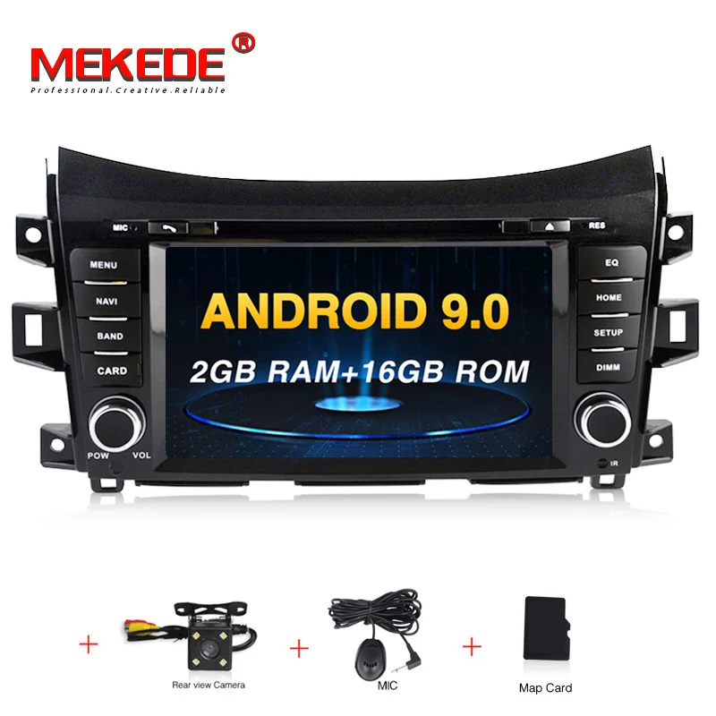 MEKEDE PX54+ 64G android 9,0 автомобиль радио gps навигации для автомобиля, DVD мультимедиа плеер для Nissan NAVARA 2011 2012 2013 - Цвет: 16G dvd camera