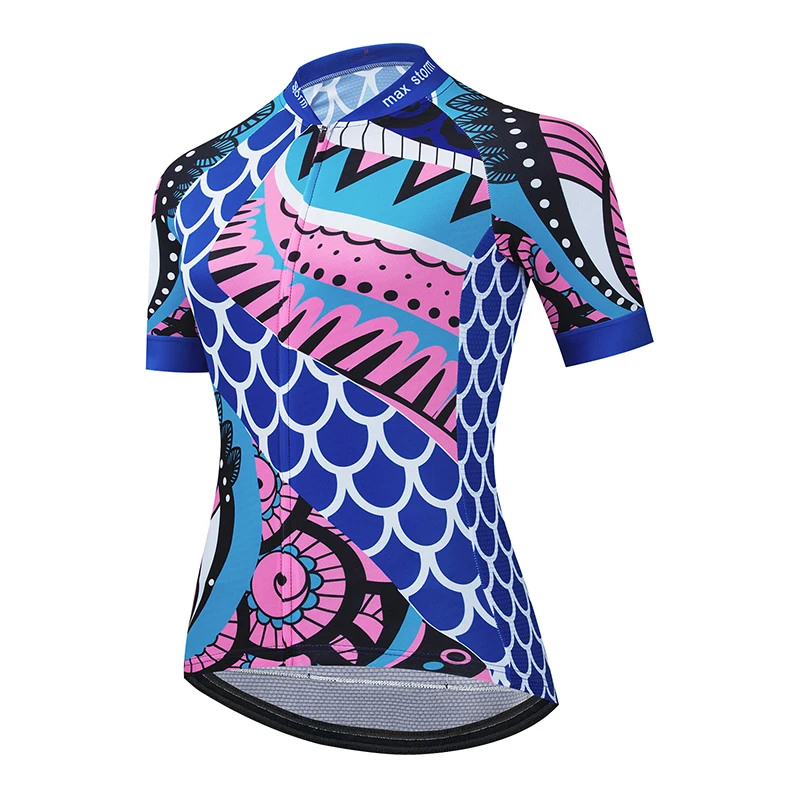 

Team Cycling Jersey Women Summer Short Sleeve MTB Bike Jersey Maillot Ciclismo Outdoor Racing Sport Bicycle Shirt Top quality
